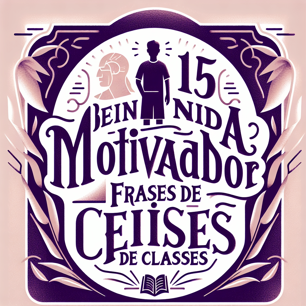 15 Bienvenida Motivador: Frases de inicio de clases para inspirarte